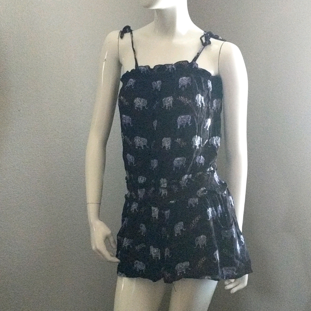Elephant romper/swim cover up